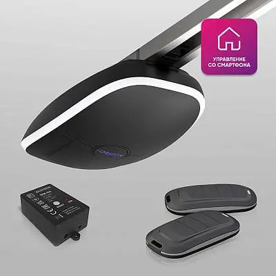 Умный привод ALUTECH Levigato LG-600F-Sm для гаражных ворот + модуль Wi-fi Умный привод ALUTECH Levigato LG-600F-Sm для гаражных ворот + модуль Wi-fi