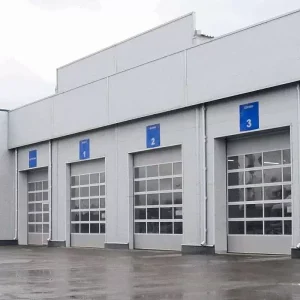 Автоматические панорамные ворота серии AluTrend
