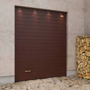 Теплые секционные ворота для гаража ALUTECH Prestige 2000×2500 мм Теплые секционные ворота для гаража ALUTECH Prestige 2000×2500 мм